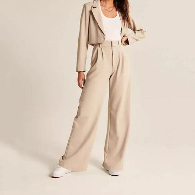 Pantalons pour femmes à jambes larges