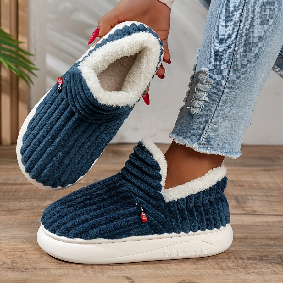 Pantufas Aconchegantes com Sola Grossa