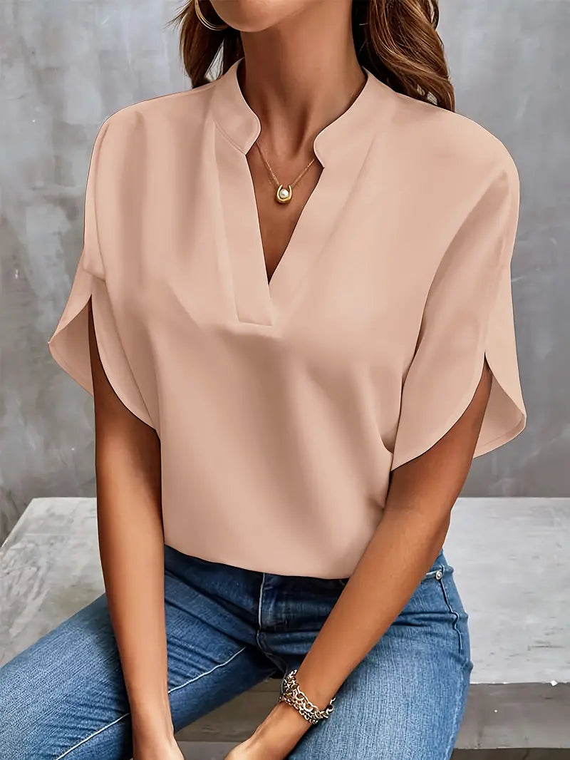 Sienna | Blouse légère et élégante à col en V