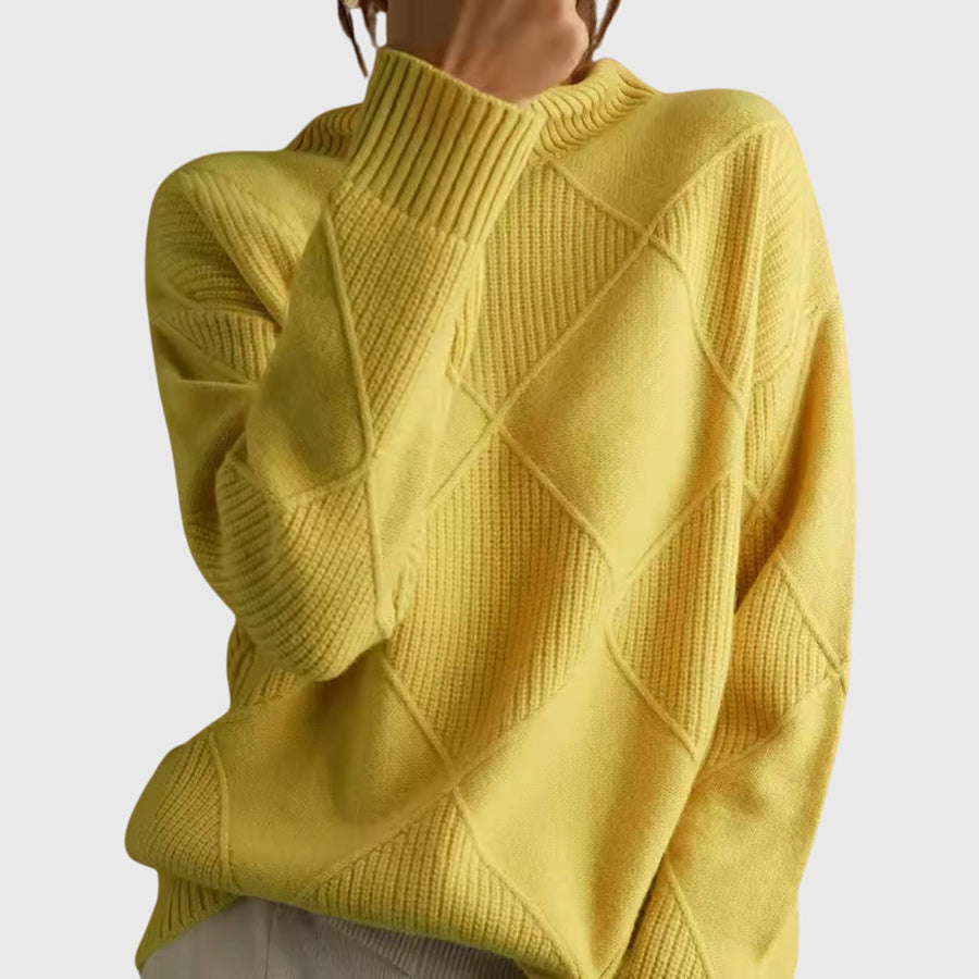 Pull Col Roulé Élégance Intemporelle