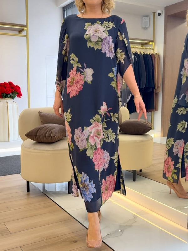 Robe Maxi Fleurie Floralyn - Élégance Légère et Intemporelle