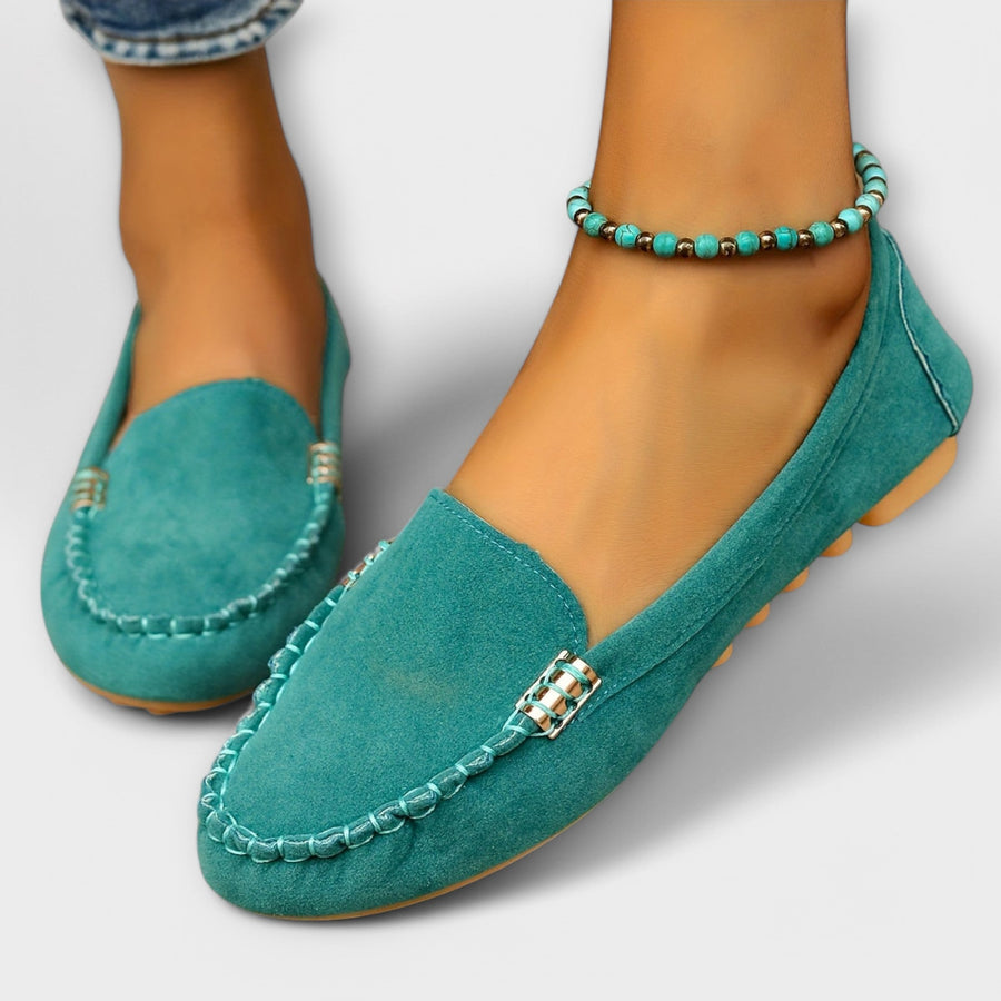 Mocassins à enfiler détails métallisés — vue intérieure