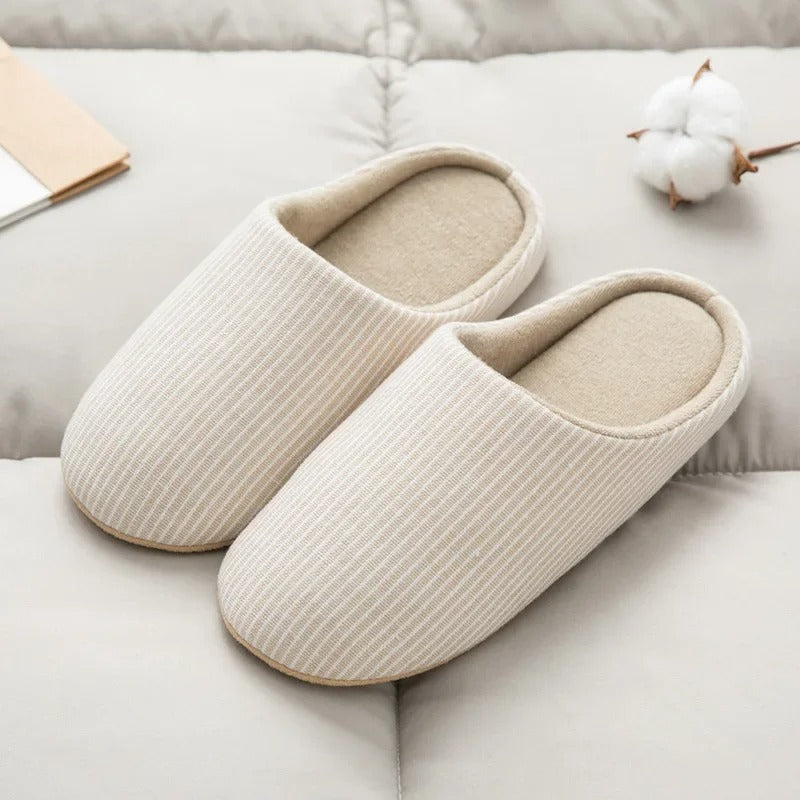 Chaussons Ouverts Douillets d'Intérieur