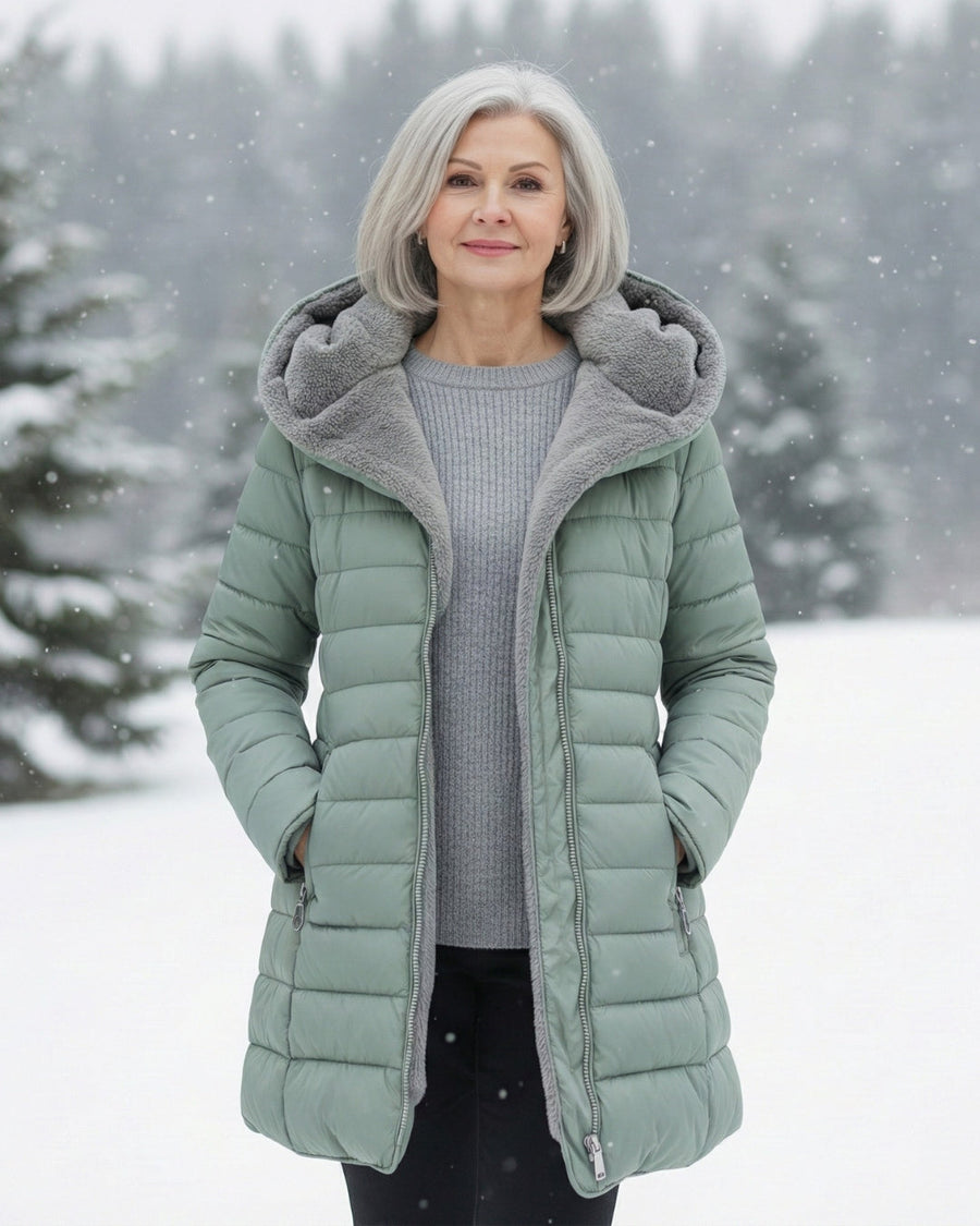 Casaco Comprido Acolchoado — Warmth & Style