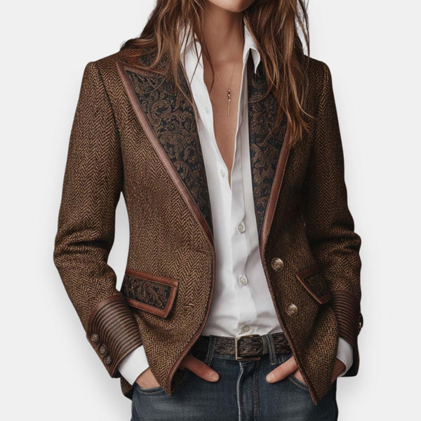 Veste Chevrons Prestige Revers Brodés
