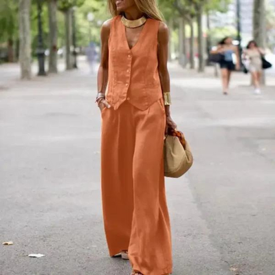 Ave - Ensemble élégant pour femmes - Top et pantalon