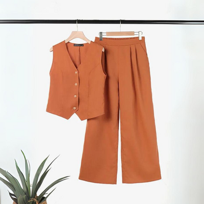 Ave - Ensemble élégant pour femmes - Top et pantalon