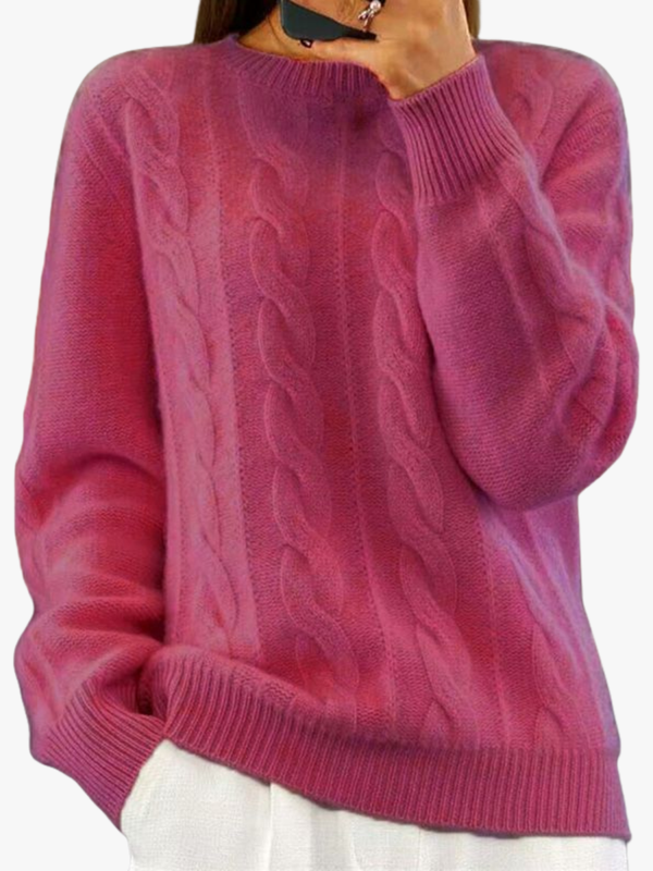 Camisola de Gola Redonda Corte Clássico
