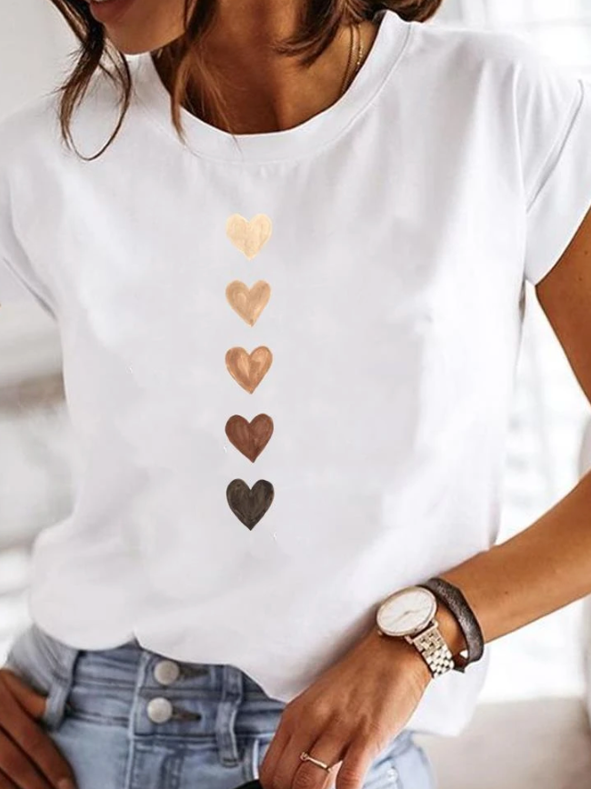 Chemise imprimée pour femme