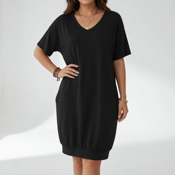 Vestido Fluido Elegancia Cotidiana — Comodidad y Refinamiento