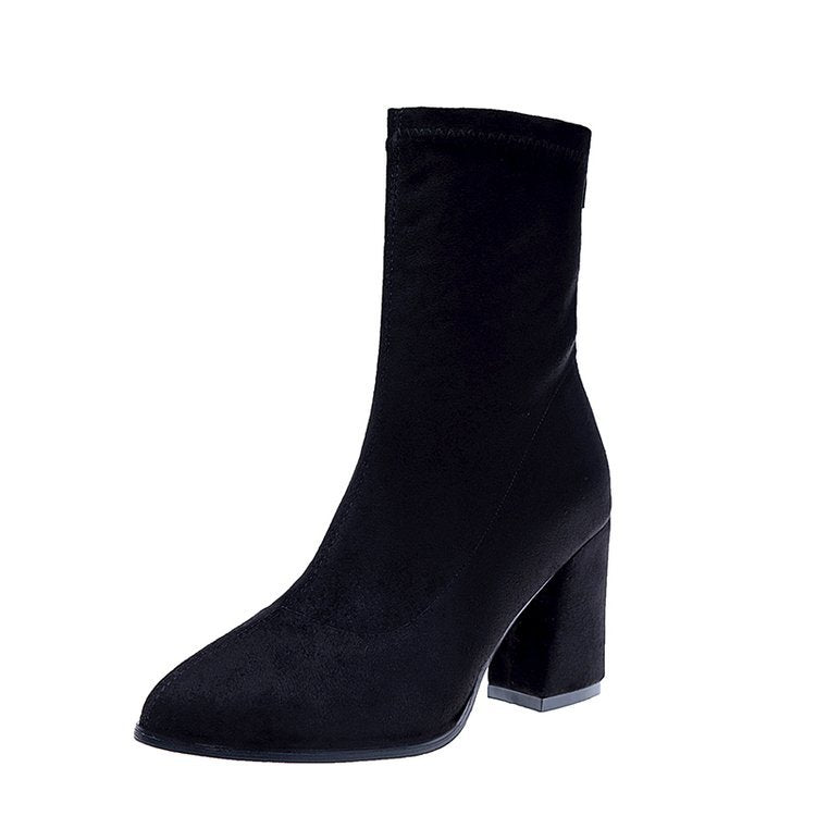 Bottines Chelsea à Talon Bloc