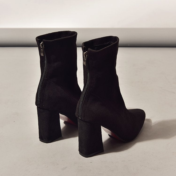 Bottines Chelsea à Talon Bloc