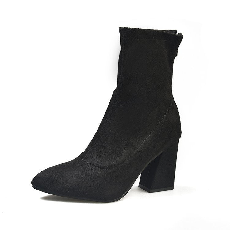 Bottines Chelsea à Talon Bloc
