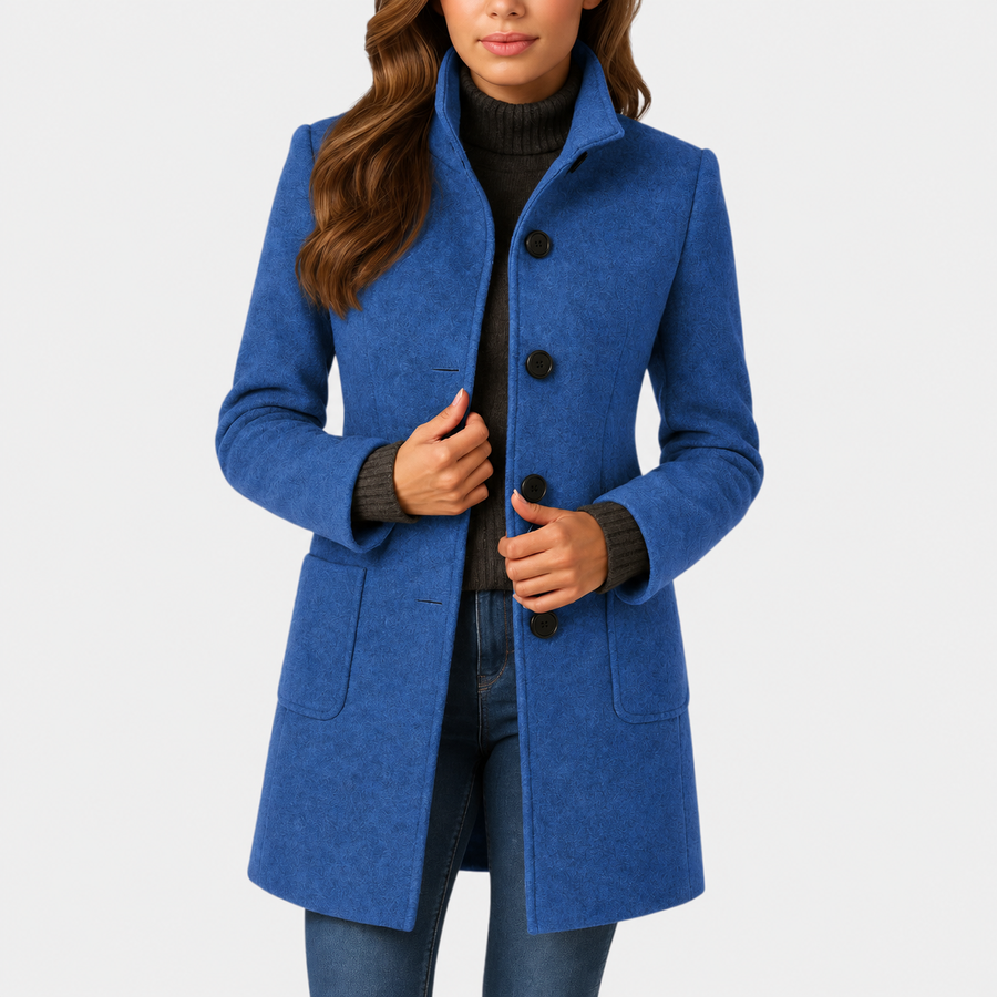 Manteau Élégant Coupe Structurée