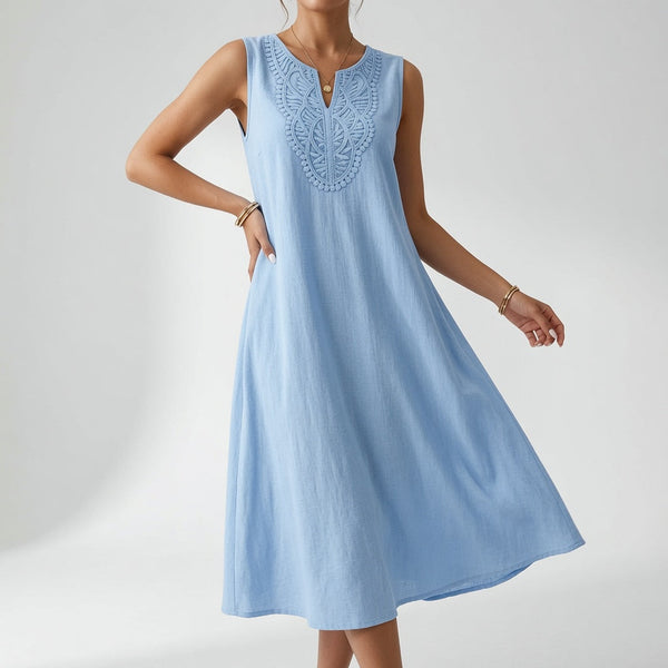 Vestido Bohemio Fluido - Elegancia Estival