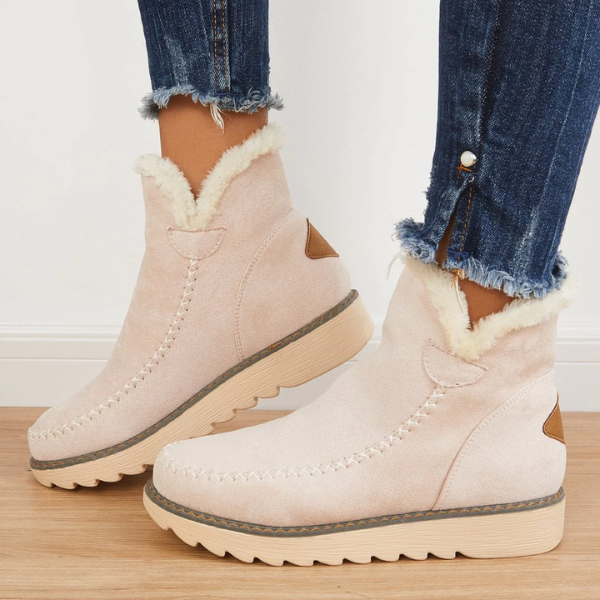 Bottes Hautes Doublure Chaude et Confortable