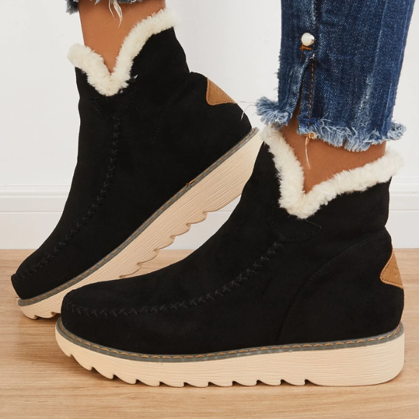 Botas Altas com Forro Quente e Confortável