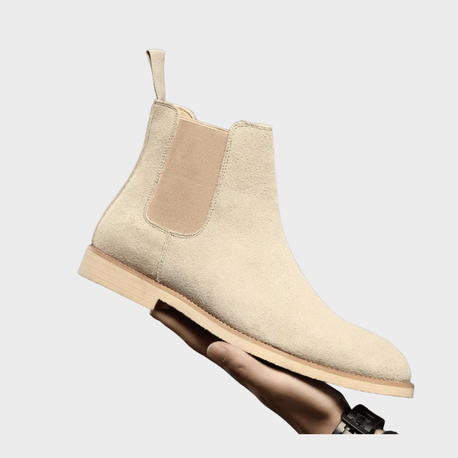 Botins Chelsea com elásticos laterais