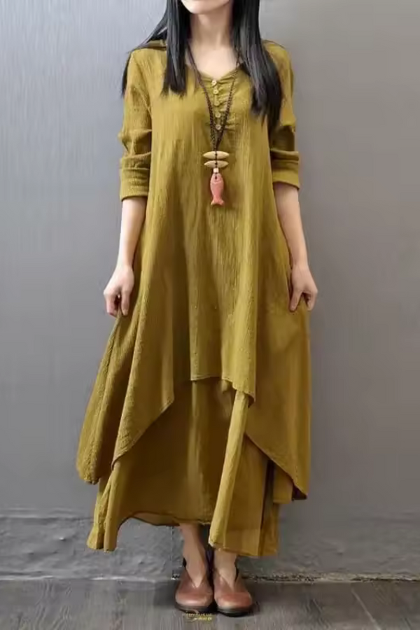 Briony | Deux fausses robes de lin