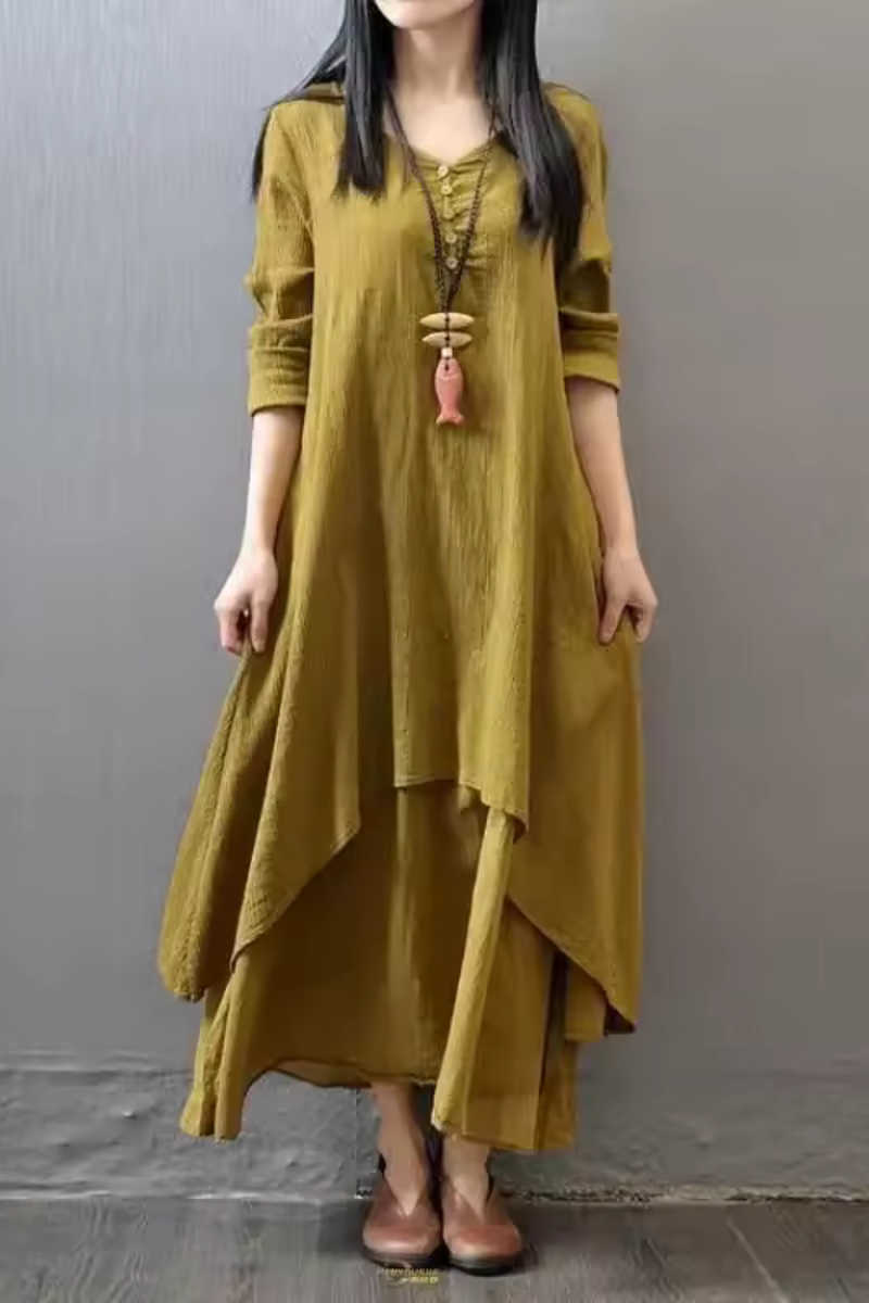 Briony | Deux fausses robes de lin