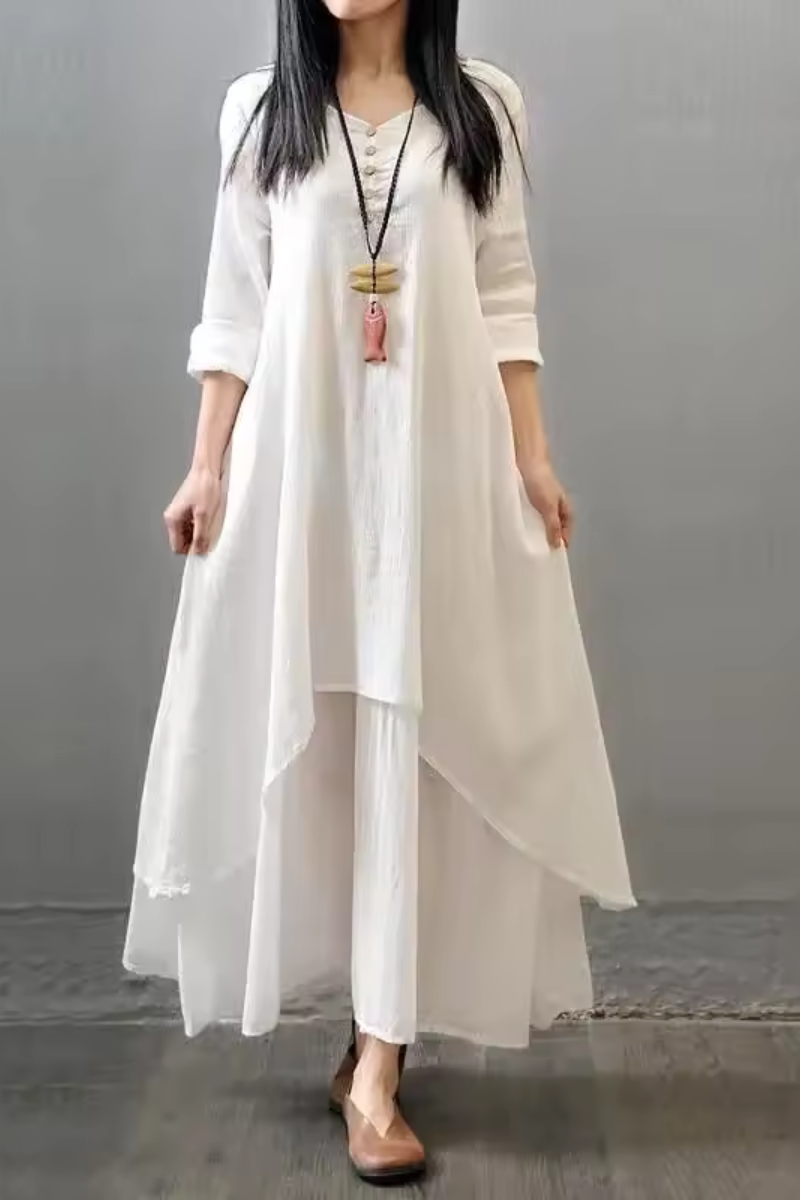 Briony | Deux fausses robes de lin