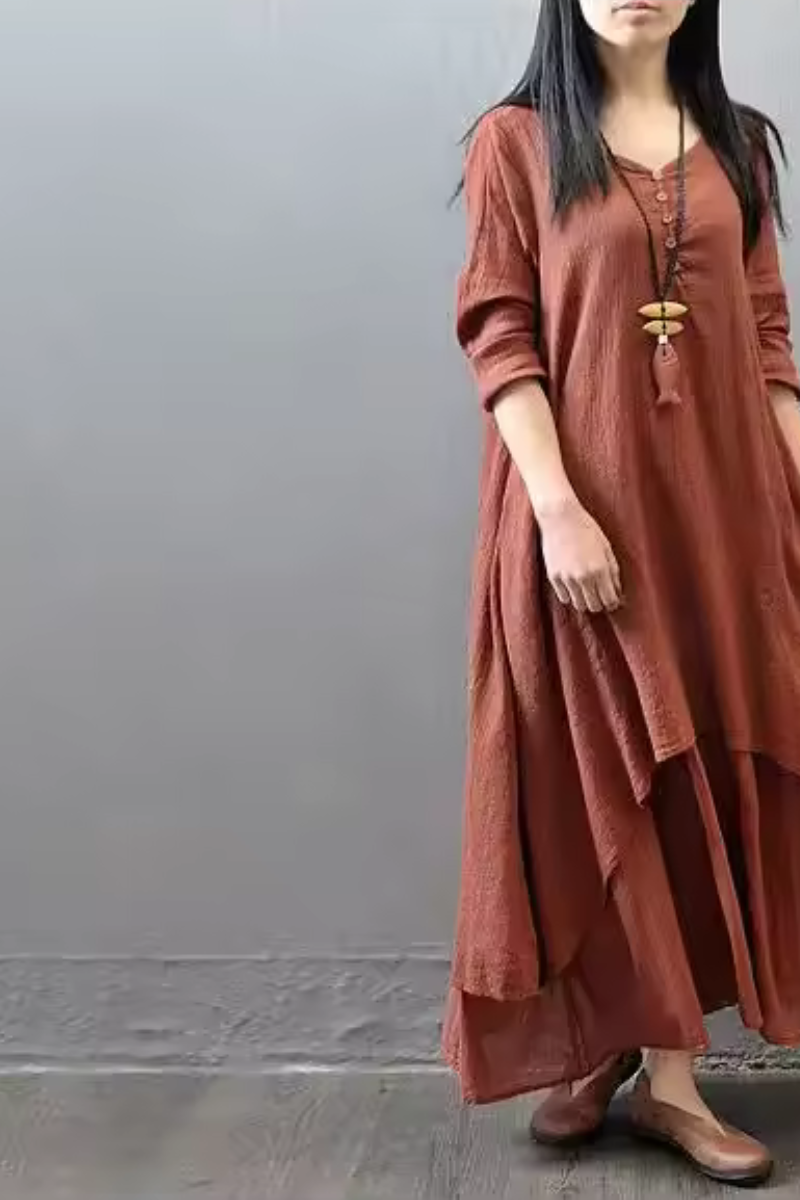 Briony | Deux fausses robes de lin