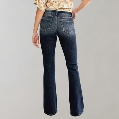 Pantalon évasé stylé avec doubles boutons - ANNEMARI