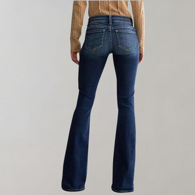 Pantalon évasé stylé avec doubles boutons - ANNEMARI