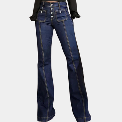 Pantalon femme taille haute élégant de Campana - Parfait pour toutes les occasions !