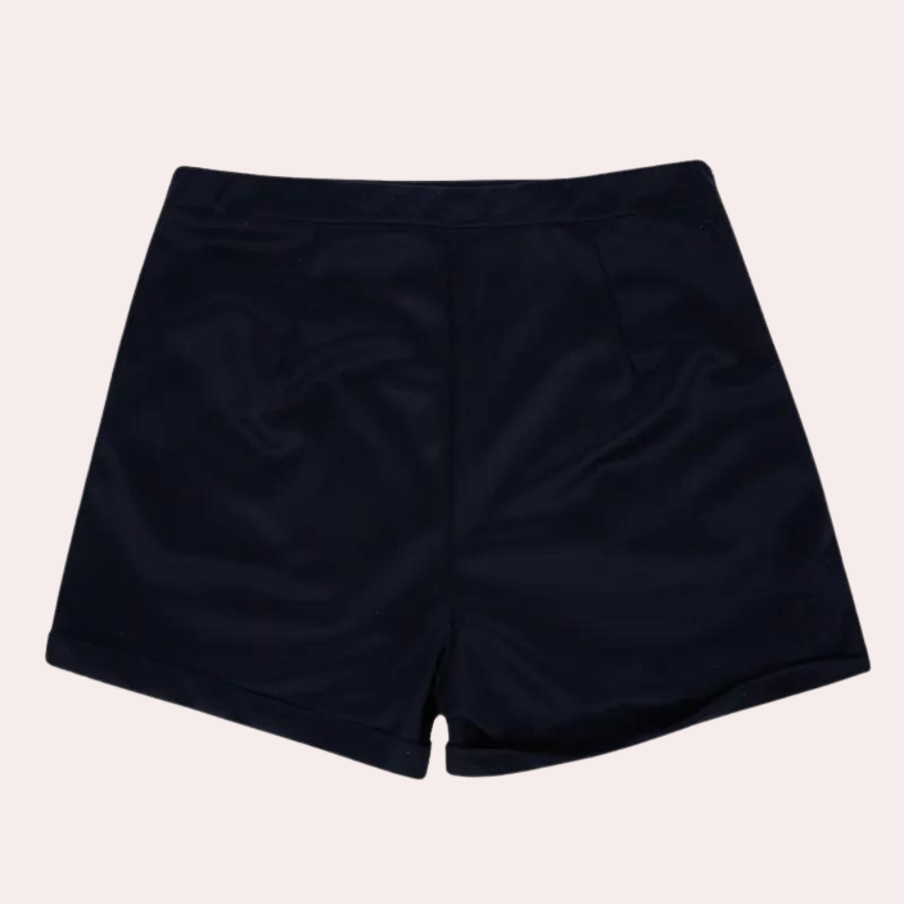 Agata - Short élégant pour femmes avec bouton doré de luxe
