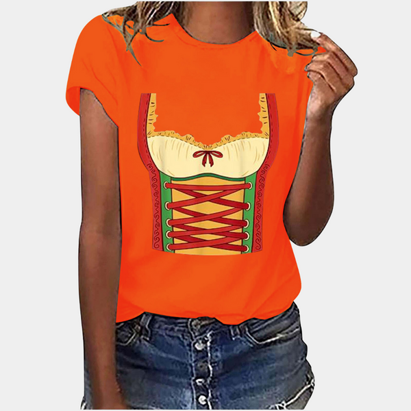 Marie - T-shirt imprimé pour femmes - Fun & Unique