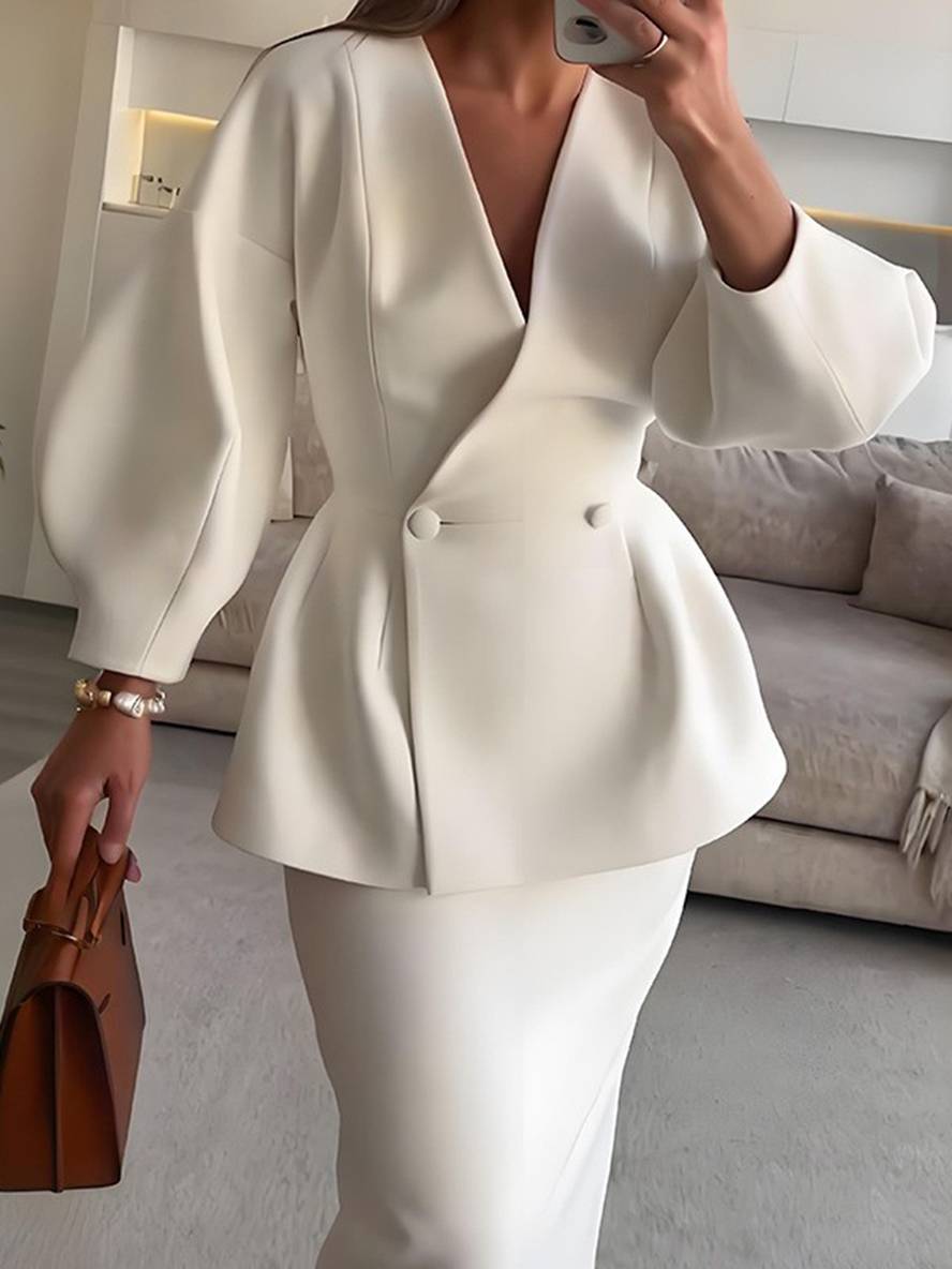 Cocolii – Ensemble jupe & veste vintage chic
