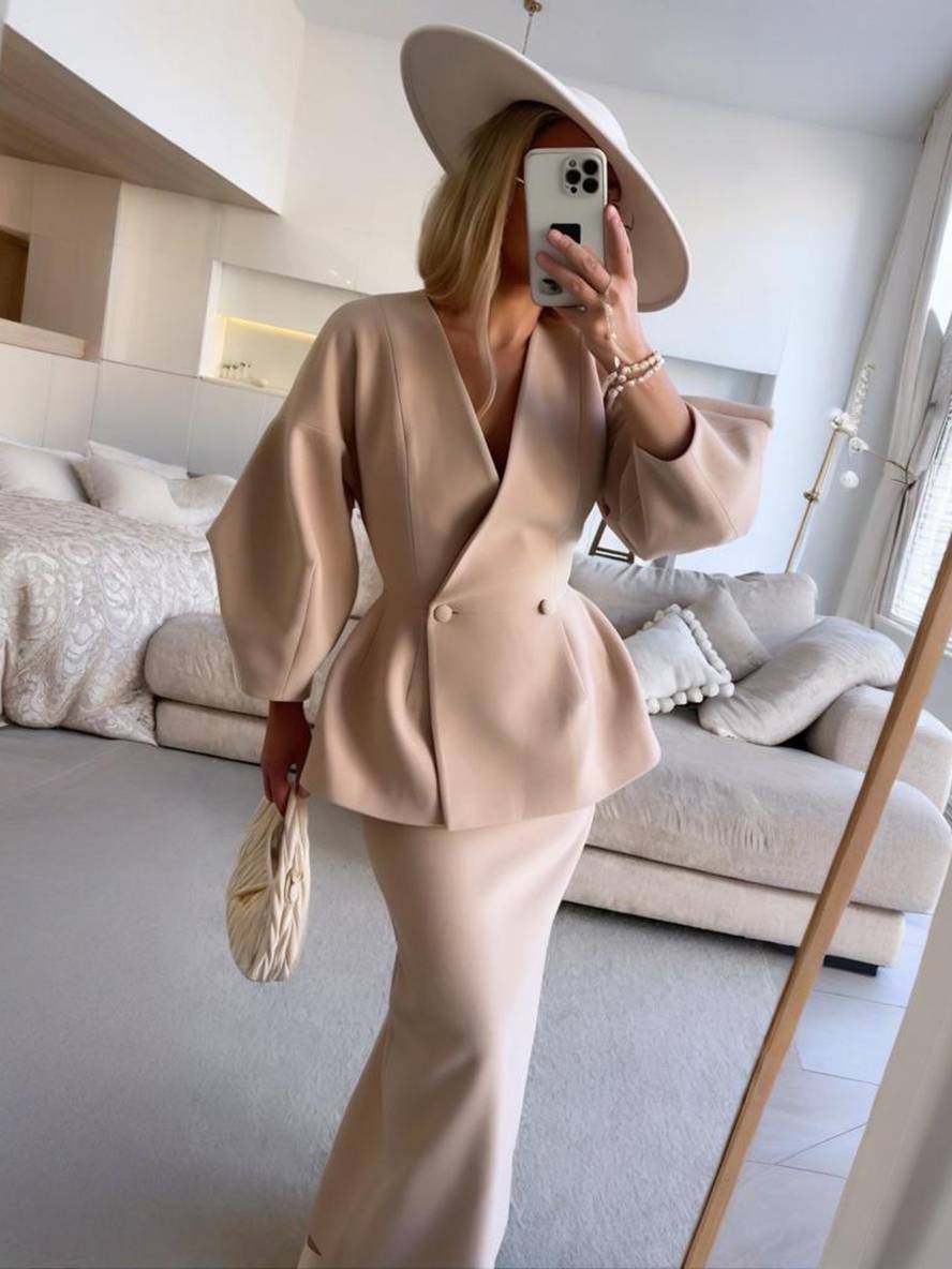 Cocolii – Ensemble jupe & veste vintage chic