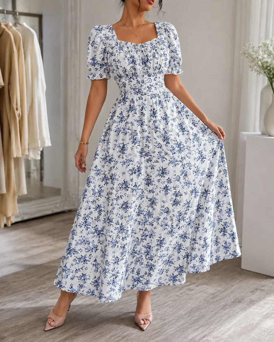 Robe Clara — vue complète en pied de face