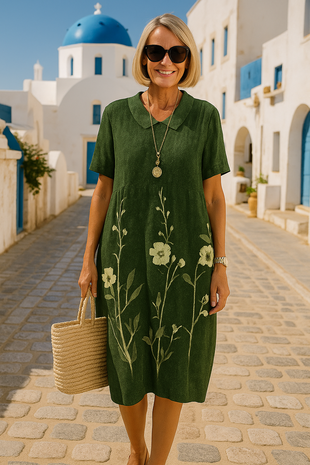 MARTINA™ - La robe florale éclatante du jardin de printemps pour femme