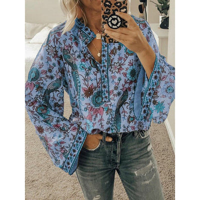 Gisela - Blouse de mode sophistiquée