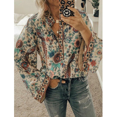 Gisela - Blouse de mode sophistiquée