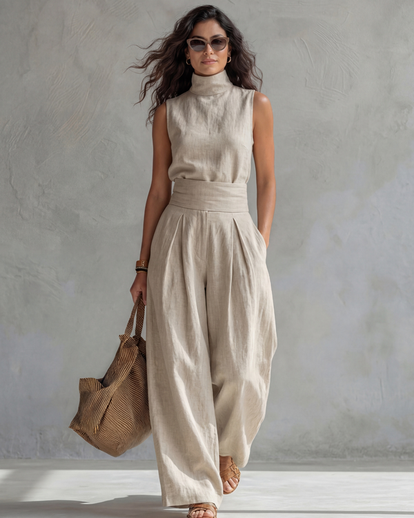 Maria | Ensemble Fluide Jambes Larges