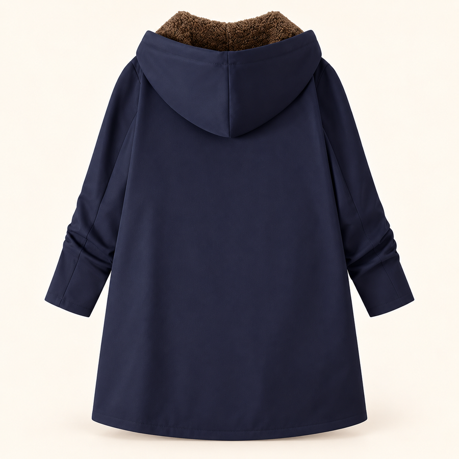 Manteau Capuche Doublé Douillet