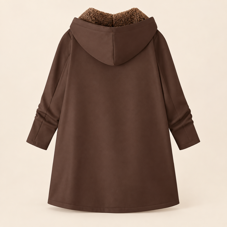 Manteau Capuche Doublé Douillet