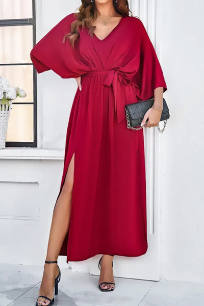 Amelina | Temperament Loose High Waist Long Dresses