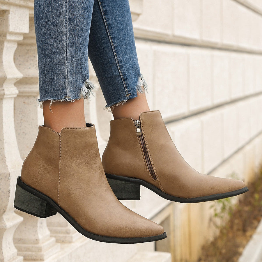 Bottines Chic à Bout Pointu