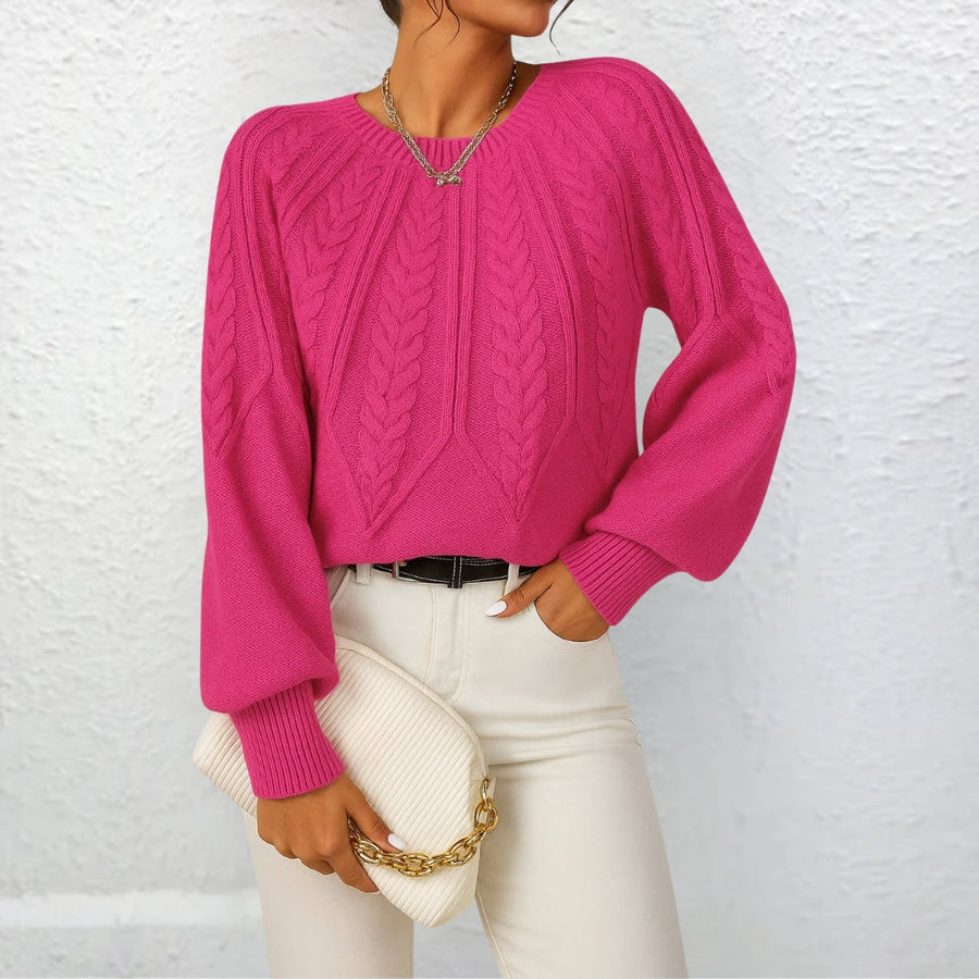 Pull Manches Amples — port et allure générale