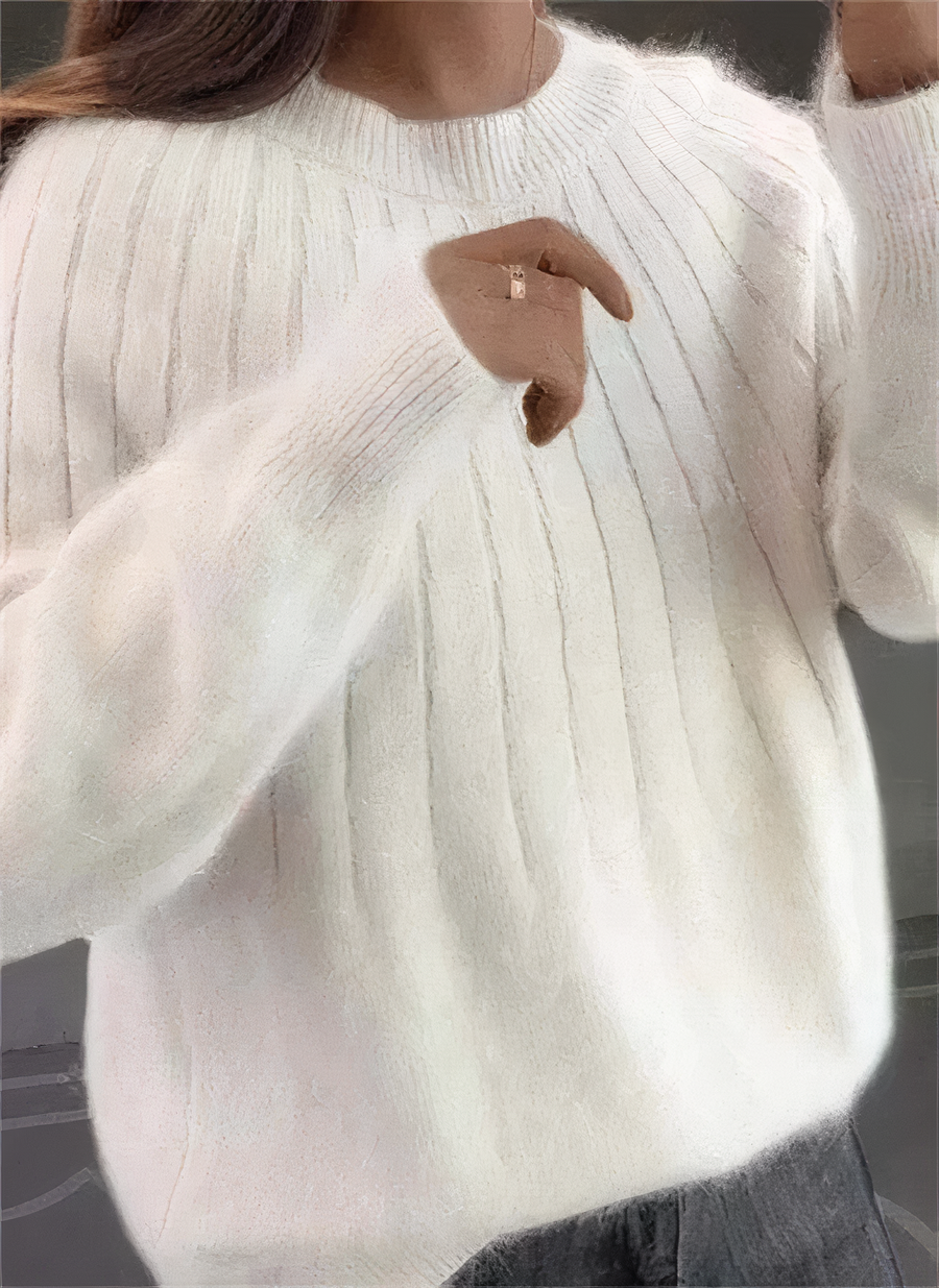 Pull Col Roulé Doux Confort