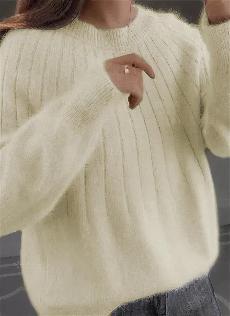 Pull Col Roulé Doux Confort
