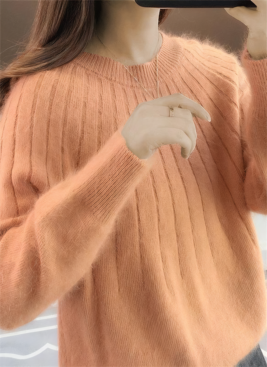 Pull Col Roulé Doux Confort