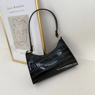 Mallie - Sac à bandoulière pour dames en cuir rétro