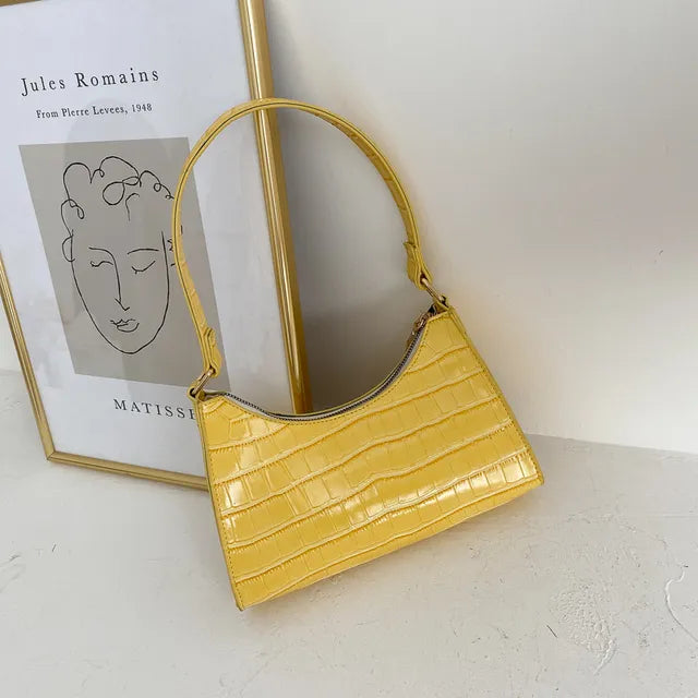 Mallie - Sac à bandoulière pour dames en cuir rétro