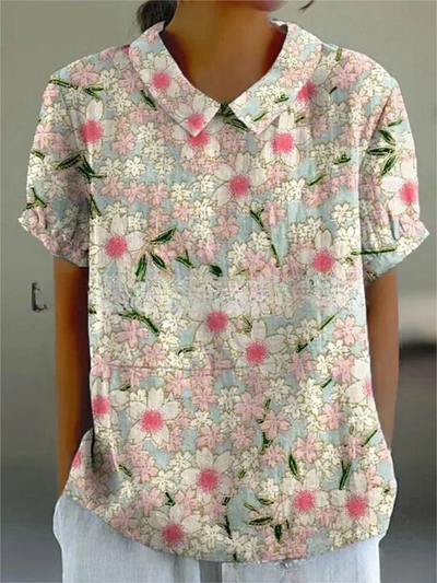 Liv | Chemisier élégant à motif floral pour femmes