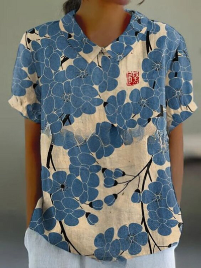 Liv | Chemisier élégant à motif floral pour femmes